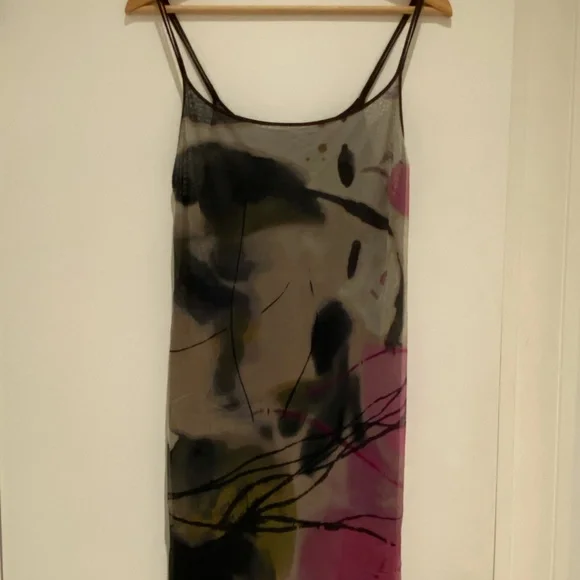 VINTAGE SHEER SLIP DRESS - Picture 2 of 4